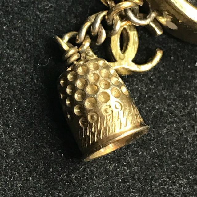 レア シャネル ベルモチーフ&CoCo メタルリング ゴールド 約12号 < ブランド  レア シャネル ベルモチーフ&CoCo メタルリング ゴールド 約12号 < ブランドの