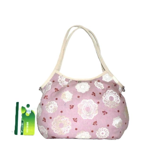 【難アリ】【マチなしグラニーバッグ】【Dカン付きショルダー対応】】◆白キラキラドイリーレース×ピンク地 < 女性ファッション 【難アリ】【マチなしグラニーバッグ】【Dカン付きショルダー対応】】◆白キラキラドイリーレース×ピンク地 < 女性ファッションの