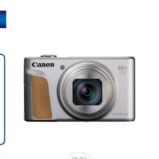 Canon RpNgfW^J PowerShot SX740 HS   Ɠd/AV 