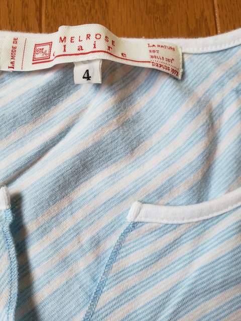 ☆美品☆メルローズ☆半袖Tシャツ☆L < 女性ファッション  ☆美品☆メルローズ☆半袖Tシャツ☆L < 女性ファッションの