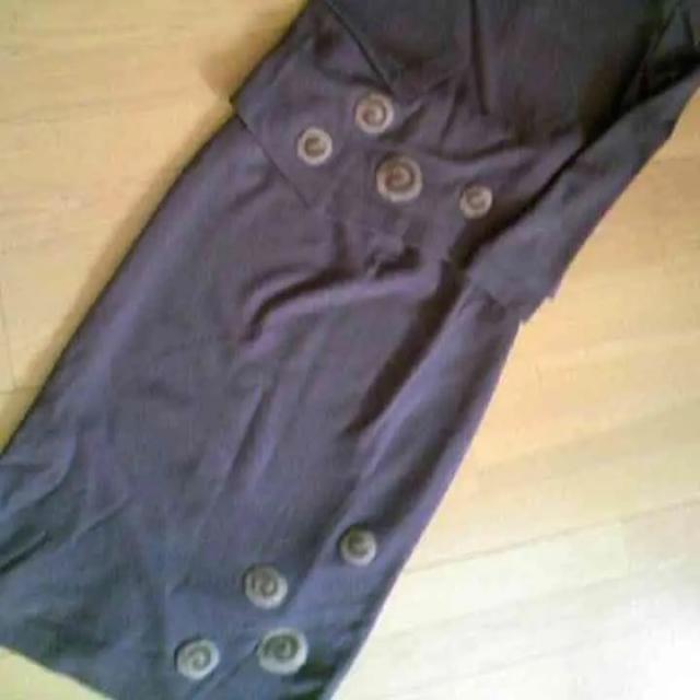 百貨店購入 ロングスカート カットソー ストレッチ 濃茶 M < 女性ファッション  百貨店購入 ロングスカート カットソー ストレッチ 濃茶 M < 女性ファッションの
