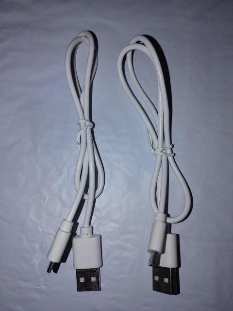 (�|�C���g������)USB�P�[�u��(�A���h���C�h�p)�@�Q�{�Z�b�g  �� �Ɠd/AV�� 