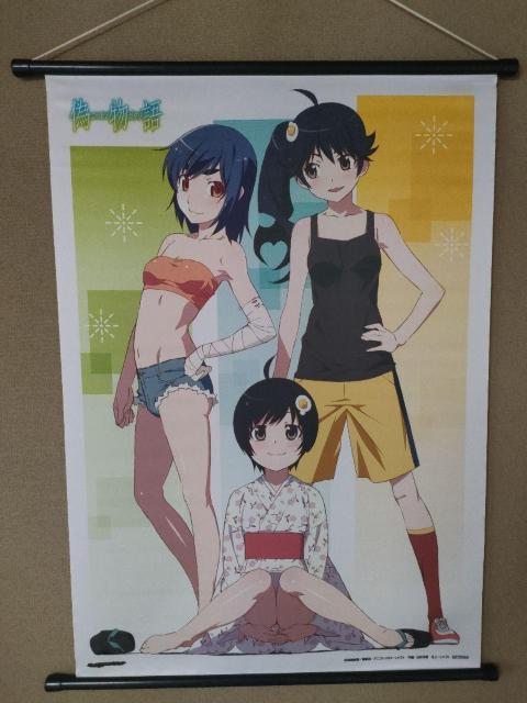 化物語 偽物語 タペストリー 3本セット < アニメ/コミック/キャラクター  化物語 偽物語 タペストリー 3本セット < アニメ/コミック/キャラクターの