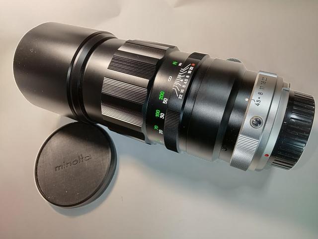 MINOLTA MC TELE ROKKOR-HF 30cm 1:4.5 美品 難あり < 家電/AV  MINOLTA MC TELE ROKKOR-HF 30cm 1:4.5 美品 難あり  < 家電/AVの