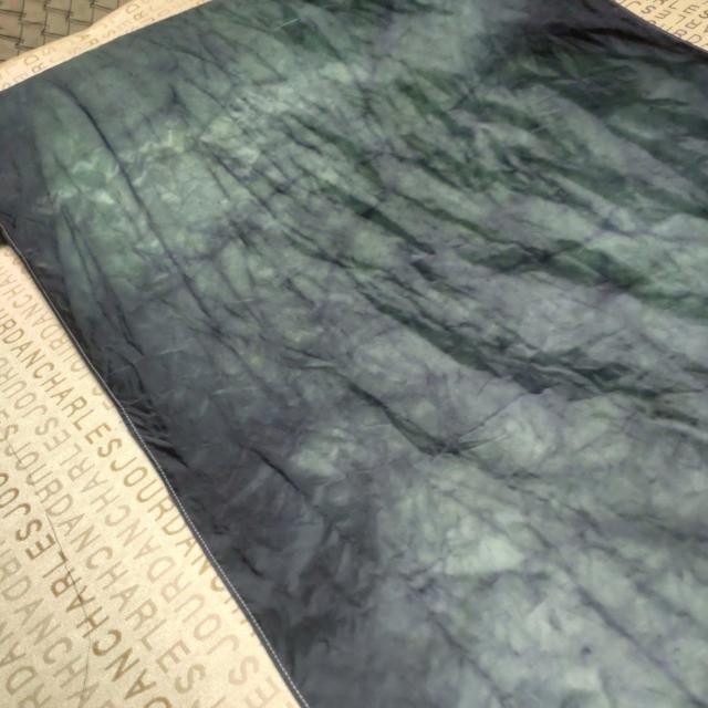 (No.AB415)約54cm幅×約0.98mと約0.55m・ナイロンタフタ撥水加工布・ぼかしプリント・シワ加工 < ペット/手芸/園芸 (No.AB415)約54cm幅×約0.98mと約0.55m・ナイロンタフタ撥水加工布・ぼかしプリント・シワ加工 < ペット/手芸/園芸の