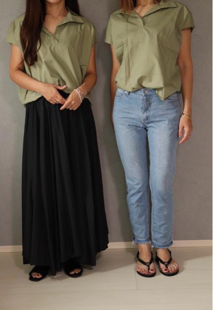 新品タグ付き 多機能ノースリーブブラウス カーキ フリーサイズ < 女性ファッション 新品タグ付き 多機能ノースリーブブラウス カーキ フリーサイズ < 女性ファッションの