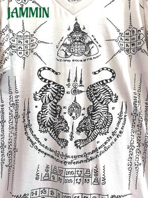 サクヤンTシャツ タイガー 虎 エスニック アジアン ヒッピー サクヤン < 男性ファッション サクヤンTシャツ タイガー 虎 エスニック アジアン ヒッピー サクヤン < 男性ファッションの