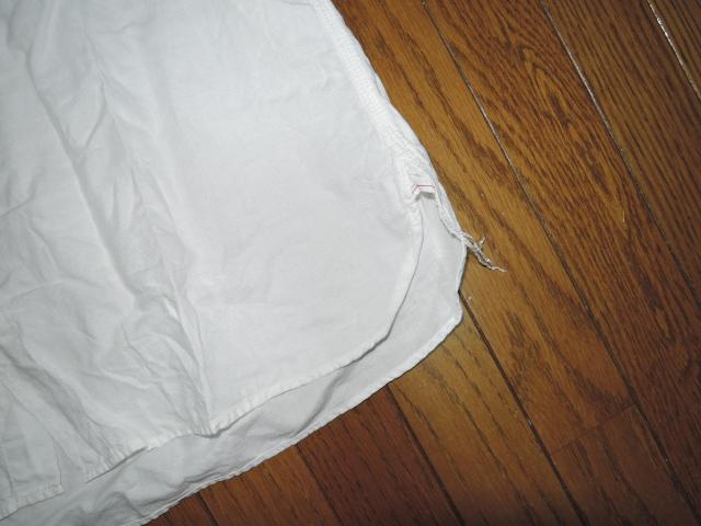 ANACHRONORM アナクロノーム 麻混 ワークシャツ 01 白 半袖シャツ < ブランド ANACHRONORM アナクロノーム 麻混 ワークシャツ 01 白 半袖シャツ < ブランドの