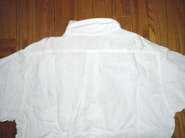 ANACHRONORM アナクロノーム 麻混 ワークシャツ 01 白 半袖シャツ < ブランド ANACHRONORM アナクロノーム 麻混 ワークシャツ 01 白 半袖シャツ < ブランドの