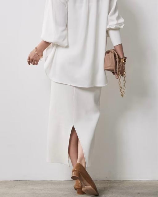 新品☆5L♪白系♪チクチクしないニットジャケット&タイトスカート☆Q234 < 女性ファッション 新品☆5L♪白系♪チクチクしないニットジャケット&タイトスカート☆Q234 < 女性ファッションの