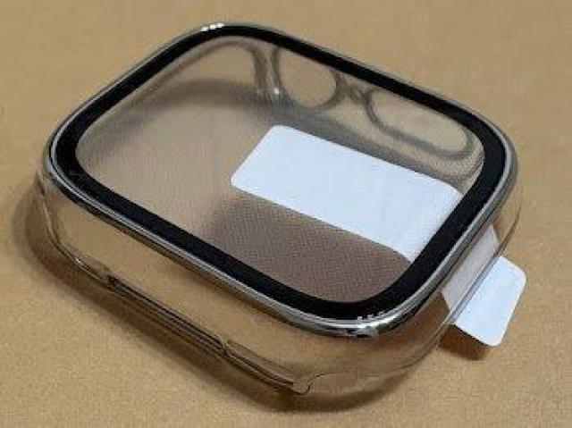 Apple Watch アップル ウォッチ プラスチック 文字盤 ケース カバー 41mm クリア+シルバー < 男性アクセサリー/時計 Apple Watch アップル ウォッチ プラスチック 文字盤 ケース カバー 41mm クリア+シルバー < 男性アクセサリー/時計の
