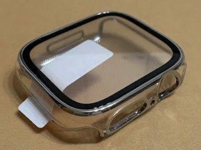 Apple Watch アップル ウォッチ プラスチック 文字盤 ケース カバー 41mm クリア+シルバー < 男性アクセサリー/時計 Apple Watch アップル ウォッチ プラスチック 文字盤 ケース カバー 41mm クリア+シルバー < 男性アクセサリー/時計の