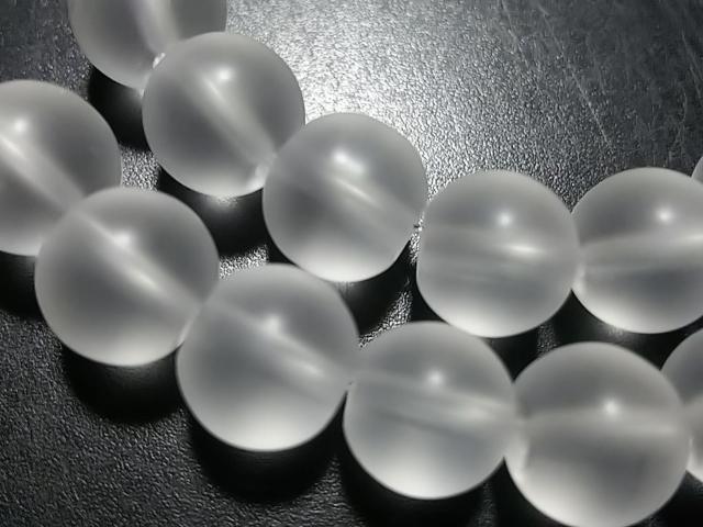 天然石★フロスト水晶 ラウンド8mm 半連 < 女性アクセサリー/時計 天然石★フロスト水晶 ラウンド8mm 半連 < 女性アクセサリー/時計の