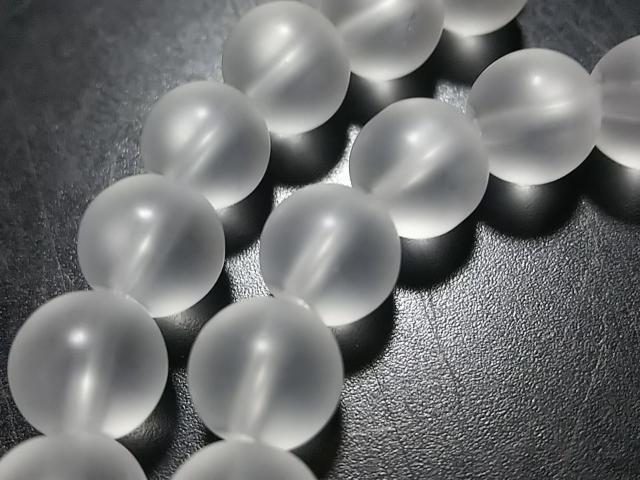 天然石★フロスト水晶 ラウンド8mm 半連 < 女性アクセサリー/時計 天然石★フロスト水晶 ラウンド8mm 半連 < 女性アクセサリー/時計の