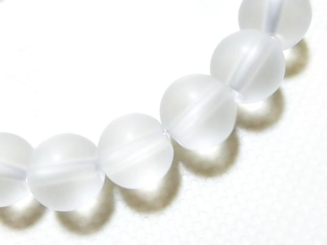 天然石★フロスト水晶 ラウンド8mm 半連 < 女性アクセサリー/時計 天然石★フロスト水晶 ラウンド8mm 半連 < 女性アクセサリー/時計の