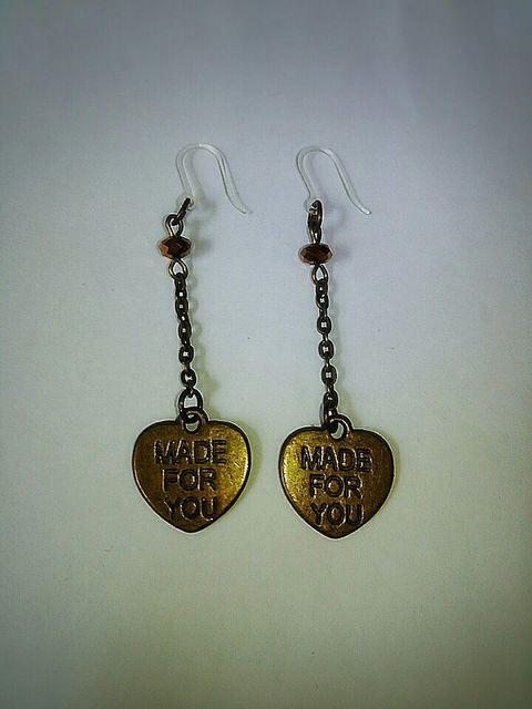 金古美ハートチャームシャドースワロフスキー樹脂フック☆ < 女性アクセサリー/時計  金古美ハートチャームシャドースワロフスキー樹脂フック☆ < 女性アクセサリー/時計の