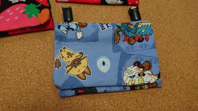 ハンドメイド 移動ポケット(水色) < キッズ/ベビー  ハンドメイド 移動ポケット(水色)  < キッズ/ベビーの