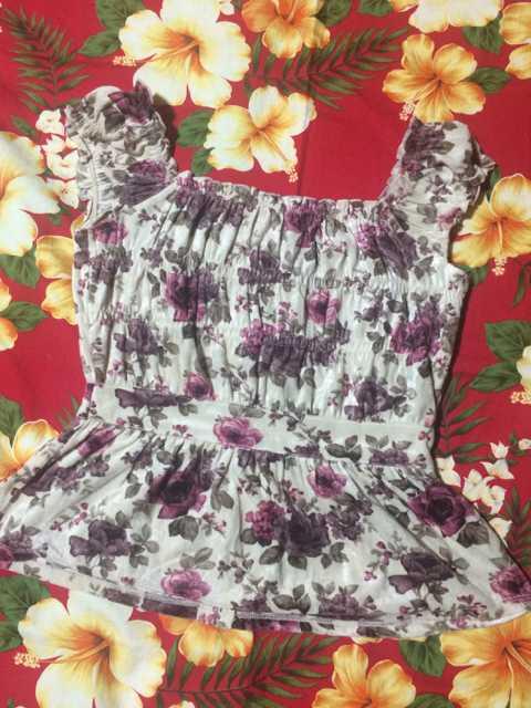 レストローズ☆バラ柄☆ノースリーブトップス☆ < ブランド  レストローズ☆バラ柄☆ノースリーブトップス☆ < ブランドの