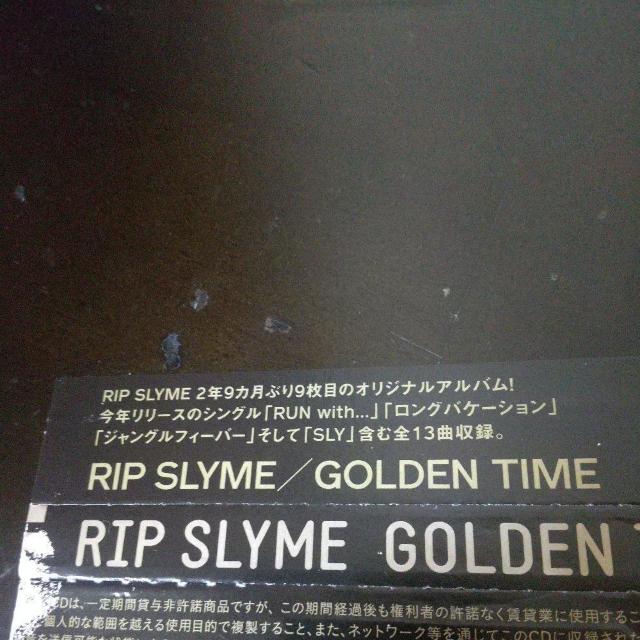 RIP SLYME『GOLDEN TIME』リップスライム RYO-Z PES < CD/DVD/ビデオ  RIP SLYME『GOLDEN TIME』リップスライム RYO-Z PES < CD/DVD/ビデオの