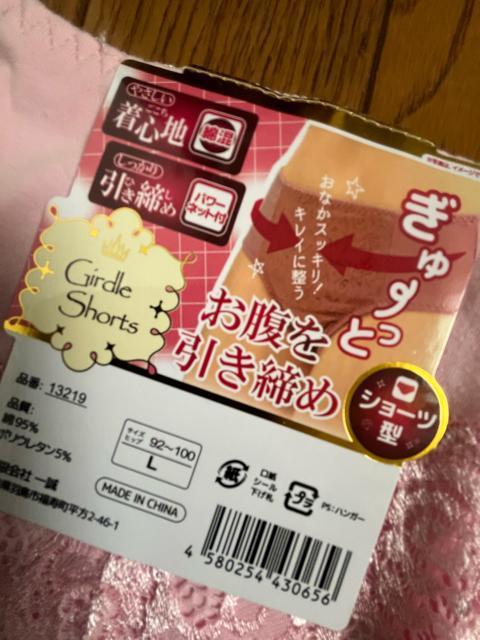 Lサイズ!パワーネットで!ぎゅーッと!お腹引き締め!お肌に優しい着心地!ラブリーな!色合い!ガードル!ショーツ!新品! < 女性ファッション  Lサイズ!パワーネットで!ぎゅーッと!お腹引き締め!お肌に優しい着心地!ラブリーな!色合い!ガードル!ショーツ!新品! < 女性ファッションの