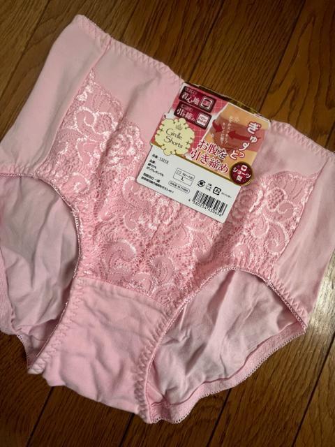 Lサイズ!パワーネットで!ぎゅーッと!お腹引き締め!お肌に優しい着心地!ラブリーな!色合い!ガードル!ショーツ!新品! < 女性ファッション  Lサイズ!パワーネットで!ぎゅーッと!お腹引き締め!お肌に優しい着心地!ラブリーな!色合い!ガードル!ショーツ!新品! < 女性ファッションの