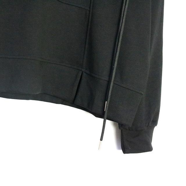 トレーナー 長袖 紐付き ブラック 大きいサイズ < 女性ファッション  トレーナー 長袖 紐付き ブラック 大きいサイズ < 女性ファッションの