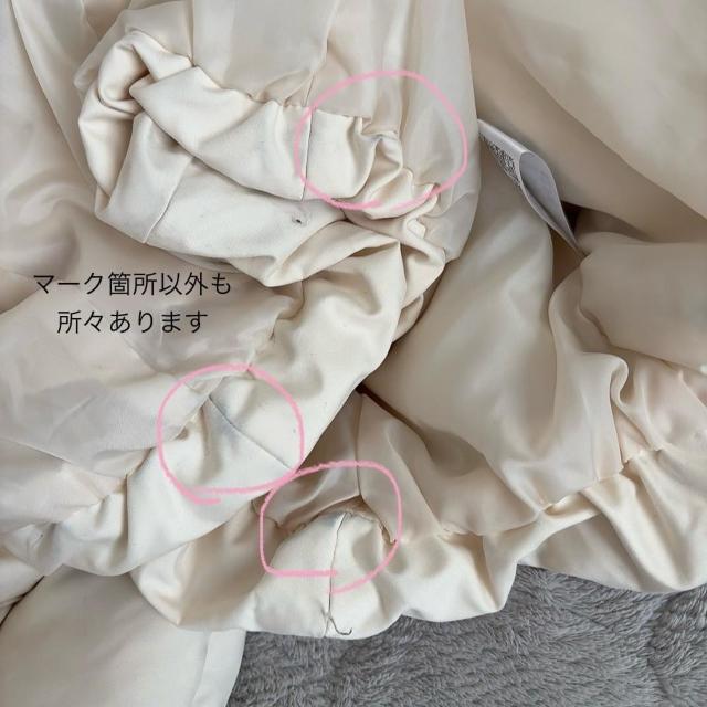 ◆ボリュームカラーダウン◆ダウン&フェザーダウンジャケット★ホワイトLL*冬コーデ♪美品 < 女性ファッション  ◆ボリュームカラーダウン◆ダウン&フェザーダウンジャケット★ホワイトLL*冬コーデ♪美品 < 女性ファッションの