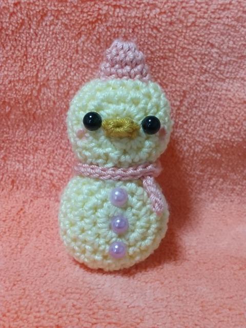 ひよちゃん雪だるま編みぐるみマグネット < ペット/手芸/園芸  ひよちゃん雪だるま編みぐるみマグネット  < ペット/手芸/園芸の