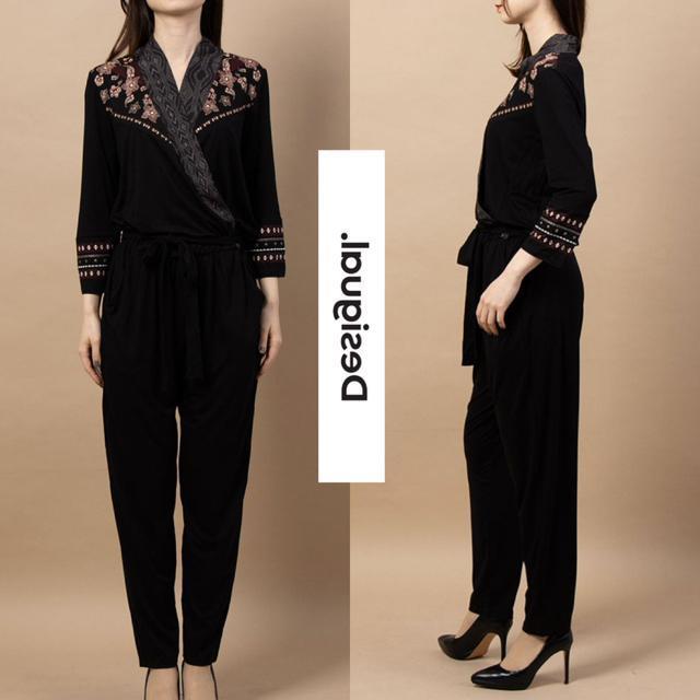 極美品 Desigual(デシグアル) オーバーオールパンツ IRENA M < ブランド 極美品 Desigual(デシグアル) オーバーオールパンツ IRENA M < ブランドの