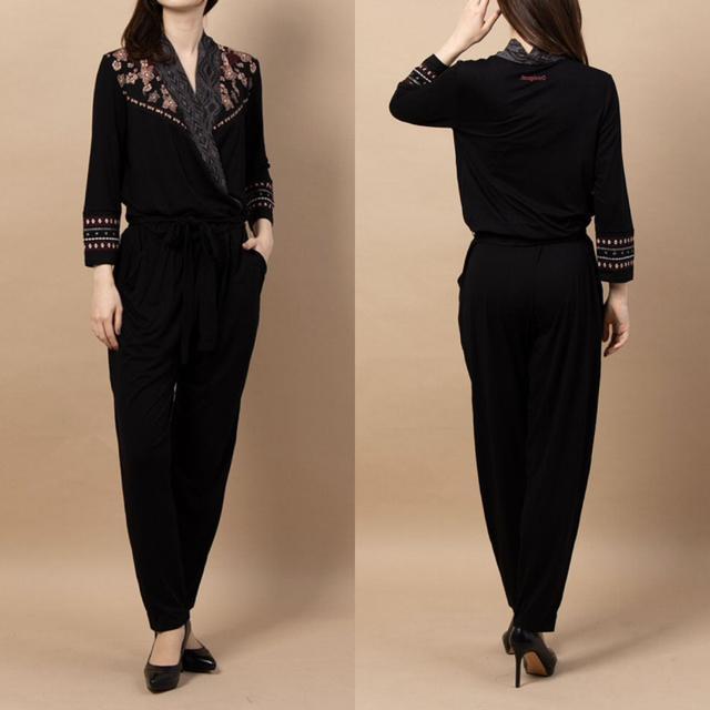 極美品 Desigual(デシグアル) オーバーオールパンツ IRENA M < ブランド 極美品 Desigual(デシグアル) オーバーオールパンツ IRENA M < ブランドの