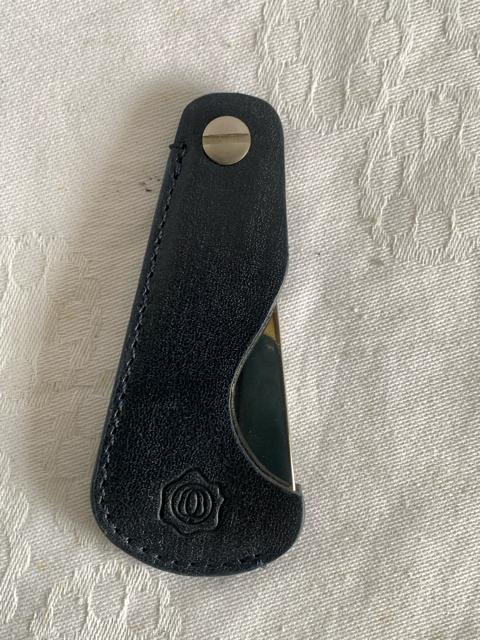 折りたたみ式靴ベラ インディゴ < 男性ファッション  折りたたみ式靴ベラ インディゴ < 男性ファッションの