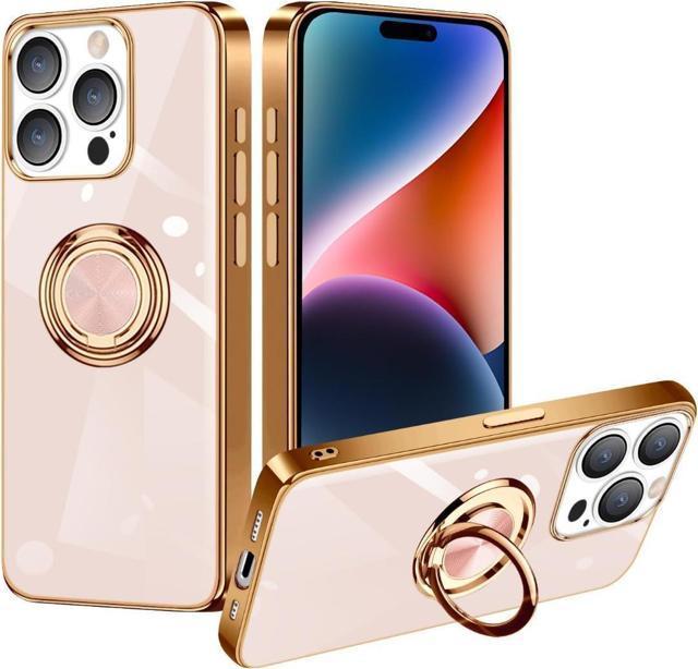 iPhone 15 Pro 用 ケース リング付き カバー 耐衝撃 パープル < 家電/AV iPhone 15 Pro 用 ケース リング付き カバー 耐衝撃 パープル < 家電/AVの