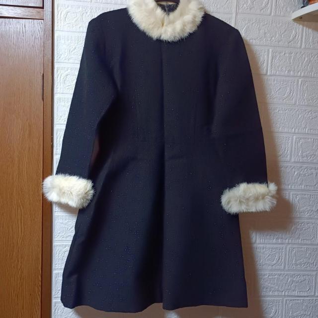 USED★オーダー品★リアルラビファー付ミニワンピ < 女性ファッション USED★オーダー品★リアルラビファー付ミニワンピ < 女性ファッションの