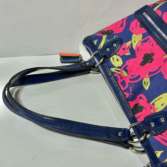 COACH �R�[�` �g�[�g�o�b�O �V�����_�[�o�b�O �o�b�O 22442 �i�C���� �p�e���g���U�[ �l�C�r�[ �s���N �� �u�����h�� 