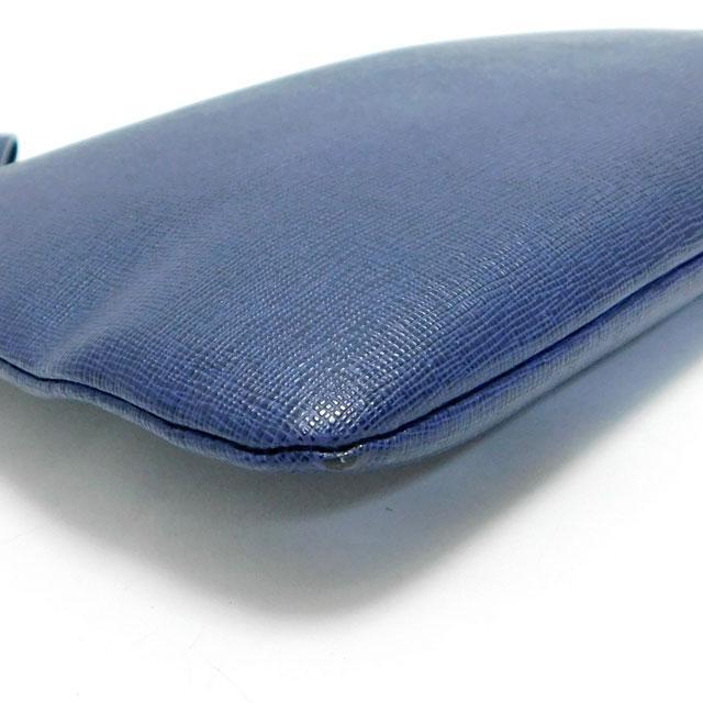 1000円 美品 FURLA フルラ クラッチバッグ セカンドバッグ ポーチ レザー 青 < ブランド 1000円 美品 FURLA フルラ クラッチバッグ セカンドバッグ ポーチ レザー 青 < ブランドの