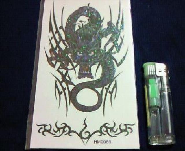 祭化粧〓ペーパータトウ【龍】 < 女性ファッション  祭化粧〓ペーパータトウ【龍】 < 女性ファッションの