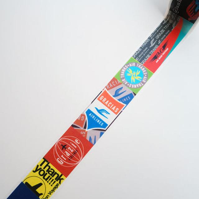 BON VOYAGEマスキングテープThank you Airline! < インテリア/ライフ  BON VOYAGEマスキングテープThank you Airline! < インテリア/ライフの