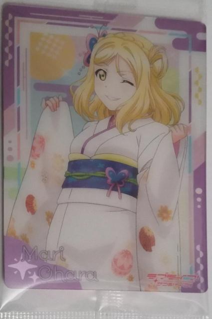 ラブライブ!サンシャイン〜『Mari  Ohara』のブロマイドカード < アニメ/コミック/キャラクター  ラブライブ!サンシャイン〜『Mari  Ohara』のブロマイドカード  < アニメ/コミック/キャラクターの