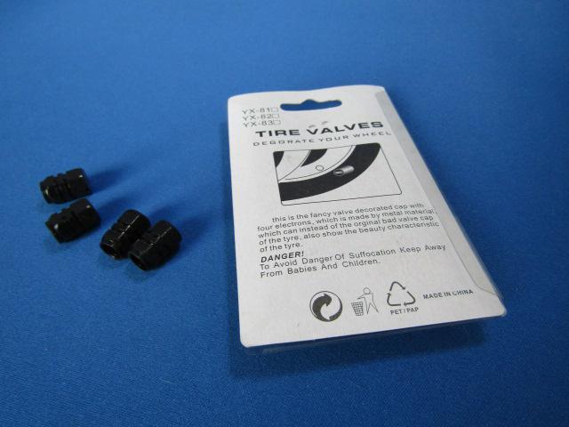 ● スポーティー&軽量 アルミ製AIRVALVE CAPアルマイトブラック仕様 < 自動車/バイク ● スポーティー&軽量 アルミ製AIRVALVE CAPアルマイトブラック仕様 < 自動車/バイク