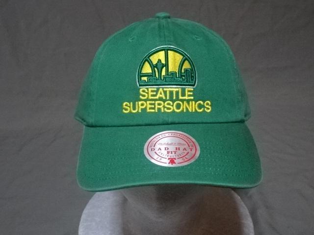 【Mitchell & Ness】【HWC】NBA シアトル スーパーソニックス キャップ < 男性ファッション  【Mitchell & Ness】【HWC】NBA シアトル スーパーソニックス キャップ  < 男性ファッションの