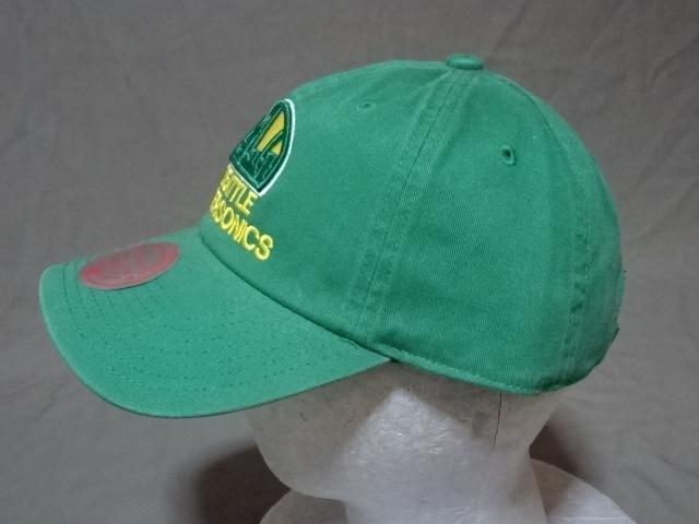 【Mitchell & Ness】【HWC】NBA シアトル スーパーソニックス キャップ < 男性ファッション  【Mitchell & Ness】【HWC】NBA シアトル スーパーソニックス キャップ < 男性ファッションの