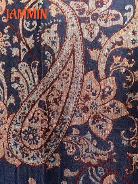 ペーズリー柄ストール アジアン ストール エスニック パシュミナ 男女兼用 < 女性ファッション  ペーズリー柄ストール アジアン ストール エスニック パシュミナ 男女兼用 < 女性ファッションの