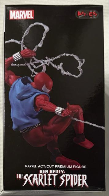 MARVEL ACT/CUT プレミアムフィギュア スカーレット・スパイダー < アニメ/コミック/キャラクター  MARVEL ACT/CUT プレミアムフィギュア スカーレット・スパイダー < アニメ/コミック/キャラクターの