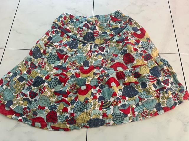 MPSキノコ柄スカート★120cm < ブランド  MPSキノコ柄スカート★120cm < ブランドの