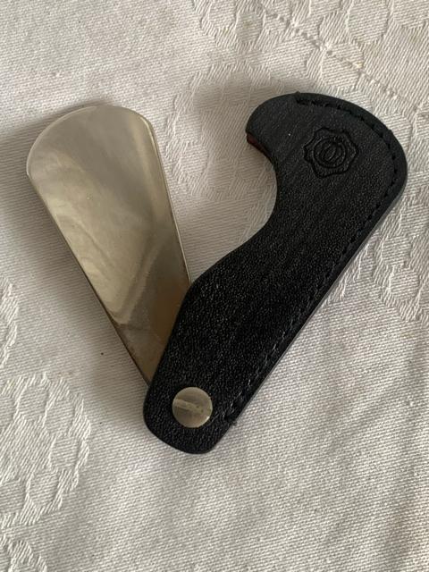 折りたたみ式靴ベラ ブラック < 男性ファッション  折りたたみ式靴ベラ ブラック  < 男性ファッションの