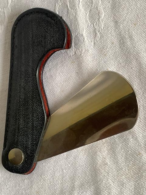 折りたたみ式靴ベラ ブラック < 男性ファッション  折りたたみ式靴ベラ ブラック < 男性ファッションの