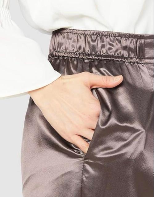 【新品】SNIDEL★スナイデル サテンイージーパンツ ジョガーパンツ ブラウン 茶 パンツ すっきり魅せる サイズ0 S < ブランド 【新品】SNIDEL★スナイデル サテンイージーパンツ ジョガーパンツ ブラウン 茶 パンツ すっきり魅せる サイズ0 S < ブランドの