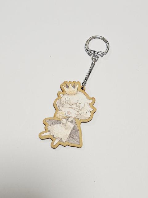 (1) 嘘つき姫と盲目王子 ウッドキーホルダー 木製 < 女性ファッション (1) 嘘つき姫と盲目王子 ウッドキーホルダー 木製 < 女性ファッションの