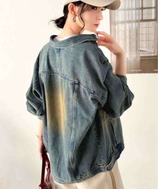 新品☆Classical Elf(クラシカルエルフ)デニムジャケット Gジャンビッグシルエットジャケット☆ < 女性ファッション 新品☆Classical Elf(クラシカルエルフ)デニムジャケット Gジャンビッグシルエットジャケット☆ < 女性ファッションの