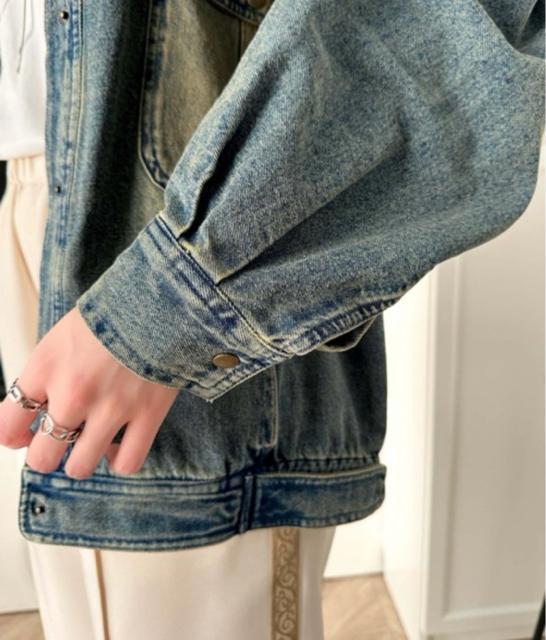 新品☆Classical Elf(クラシカルエルフ)デニムジャケット Gジャンビッグシルエットジャケット☆ < 女性ファッション 新品☆Classical Elf(クラシカルエルフ)デニムジャケット Gジャンビッグシルエットジャケット☆ < 女性ファッションの